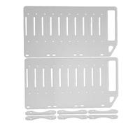 Yanmis Acrylic 3.5 Inch Hard Drive Bracket, Efficient Heat Dissipation, Perfect for Computer Setups, Includes 10 Tiers for HDD Storage