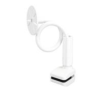 Yanmis Adjustable Height Camera Holder, No Drill Metal Security Cam Mount for Shelf Ceiling, for 1/4 Inch Screw Cameras, Flexible Fixed Stand 30cm / 11.81in