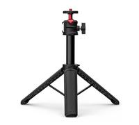Yanmis Adjustable Tripod Stand, Lightweight Foldable Camera Stand with 360° Rotating Ball Head and Cold Shoe Mount, for DSLR Smartphone Action Camera Vlogging