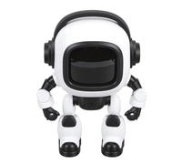 Yanmis AI Companion Robot, Interactive Talking Robot with Dynamic Blue Eyes, Role Switching, Chinese English Bilingual Learning, Rechargeable Battery, for Kids and Adults