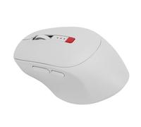Yanmis AI Mouse, 2.4G Bluetooth Mouse with Voice Input Search, Language Word Translation, AI Writing, Rechargeable for OS X and More (White)