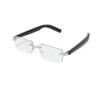 Yanmis AI Translation Glasses, Smart Glasses Prevent Blue Light Long Battery Life Support Music Calling, 144 Languages Intelligent, for Travel Business Learning