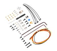 Yanmis Auto Screw Rod Switching 3D Printer Filament Cutter Kit, Replacement for ERCF V2, 6 Cable Ties Included, Complete Accessories Set for 2.4 Rabbit, PCB Aluminum Alloy,