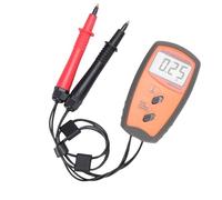 Yanmis Battery Voltage Meter Portable Internal Resistance Tester 0-100V 0.1mΩ-19.99Ω Wide Measuring Range ABS LCD Display for Car Auto Mobile Phone Battery