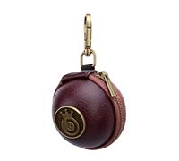 Yanmis Billiard Cue Ball Case Clip On PU Leather Storage Bag for 2-1/4 | Fits standard 2-1/4 inch 57mm cue balls, soft lined PU leather exterior, smooth zipper, secure clip for belt or cue bag