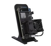 Yanmis Bitcoin Miner, 1.2TH/s 18W/TH 2.4G WiFi Home Crypto Currency Miner, Open Source BTC Mining with 15 16J/TH Energy Efficiency Support for AxeOS (GB Plug 1500w)