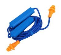 Yanmis Bluetooth Earplug Headphone, 29dB Noise Reduction Neckband Earbuds with Bluetooth 5.3 and IPX5, for Industrial Workout Running Sports (Blue)