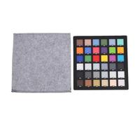 Yanmis Camera Color Checker, 36 Calibrated Color Patches with Grayscale, White Balance Acrylic Card, for Photography Filmmaking Printing Lightroom Workflow