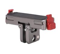 Yanmis Camera Magnetic Rapid Release Adapter Mount for, Aluminum Alloy Mount with 1/4 Inch Thread, Foldable Connector, Stability for Traveling, Cycling, Outdoor Activities