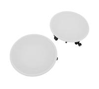 Yanmis Ceiling Speaker Grille Cover, Magnetic Round Ceiling Speaker Decorative Mesh Cover, Circle Metal Net Mesh Grille with Preinstalled Screws, Sturdy Construction