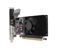 Yanmis Computer Video Card, 1GB DDR3 64 Bit 589MHz Memory, 500MHz Core, DVI VGA Graphics Card with Low Noise and HD Multimedia Interface for Working