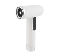 Yanmis Cordless Hair Dryer 100000RPM Brushless Ionic Fast Drying, 45dB Low Noise, 3 Heat Speed Settings, 360° Magnetic Nozzle, Lightweight 380g 30H Long Battery Life for Travel Home (White)
