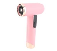 Yanmis Cordless Hair Dryer 100000RPM Brushless Ionic Fast Drying, 45dB Low Noise, 3 Heat Speed Settings, 360° Magnetic Nozzle, Lightweight 380g 30H Long Battery Life for Travel Home (Pink)