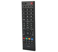 Yanmis CT-8519 Remote Control Replacement Durable Wear-Resistant Abs Material Black TV Remote for TV Controller