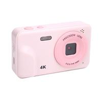 Yanmis Digital Camera for Photography, 48MP 1080P 5X Zoom Compact Vlog Travel Camara with AF Auto Focus 2" Display, LED Light and Filters, for School Travel (Roseate)