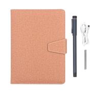 Yanmis Digital Notebook with Smart Pen, Real Time Sync for Digitizing, Bluetooth WL Paper Smart Writing Set, OCR Recognition Technology, with Connected Notebook Notes App (Brown)