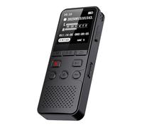 Yanmis Digital Voice Recorder, Dual High Sensitivity Micro Recorder with One Touch Recording, Fast Transmission, Portable Device for Lectures, Meetings & Classes (16G)