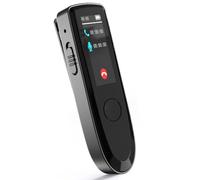 Yanmis Digital Voice Recorder, Portable Music Player with BT 5.2 Call Recording, Built-in Microphone, Clear Display, 6.9x2x1.5cm for Meetings Interviews Lectures (64G)