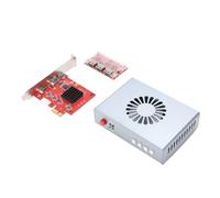 Yanmis DMA Fuser Hardware Kit 6th Gen, HD Multimedia Interface Synthesizer with Built-In Fan for Temperature Control, High Speed Data Transfer for Video Encoding Decoding and Real-Time