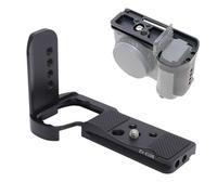Yanmis DSLR Camera L Bracket, Vertical Horizontal Switching Tripod Quick Release Plate with 1/4 3/8 Inch Thread for ZV-E10II Camera