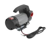 Yanmis Electric Fuel Transfer Pump, Powerful 120W Copper Motor, 40L/min Self Priming Pump with Filter for Construction Vehicle, Excavator Truck Gas Station