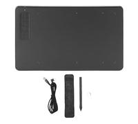 Yanmis Graphics Drawing Tablet, 10x6 Inch Digital Art Tablet with 8192 Level Pressure Pen, 12 Hot Keys, Drawing Pad for 7/8/8.1/10, for OS X 10.7 Lion
