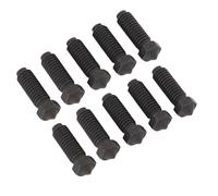 Yanmis Hardened Steel 3D Printer Nozzle Set 10 Pcs, Smooth Inner Wall Extruder Nozzle for S1 S1 Combo, Proof, Precise CNC, PLA ABS PETG TPU Wood (0.6mm)