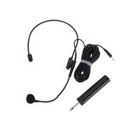 Yanmis Headset Microphone, 3.5mm Jack Hifi Sound 360° Flexible Adjustable Boom with 1.2m Cable for Voice Amplifier Teacher Presenter Singing Speech