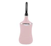 Yanmis Heated Eyelash Curlers, Electric Eyelash Curler with Light Indicator, 3 Temperature Modes, Anti Burn Nature Curling for Women Makeup Tools, 3 Replacement Brush Head (Pink)