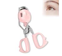 Yanmis Heated Eyelash Curlers, Fast Heat Up Electric Eyelash Curler with 4 Adjustable Temperature, Anti Burn Heated Lash Curling for Women Makeup Tools, with Memory Function (Pink)