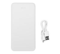 Yanmis Heated Vest Battery Pack, 20000mah 5V 2A Rechargeable Battery Pack For Heated Vest with LED Display, MicroUSB/USB/TYPE C Output, For Heating Clothes White