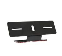 Yanmis Heavy Duty Metal Car 2 Way Radio Microphone Mount Bracket, Strong Adhesive Back Hook Holder for IC-2730E IC2720 FT7900R FT8900 FTM400XDR, No Drill Installation Vehicle Radio