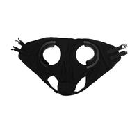 Yanmis Horse Mask, Horse Blinder, Quarter Cup Blinker Hood for Racing & Training, Sand Proof Breathable Eye Racing Goggles (Black)
