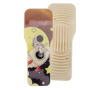 Yanmis Ice Skating, Figure Skating Turning Board Balance Training Tool for Skaters Lightweight Improving Balance Pirouette Equipment 9.25in Length (Spaceman)