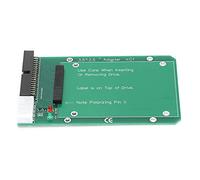 Yanmis IDE to PATA Adapter 44 Pin 40 Pins 3.5-Inch Port Conversion Card, Anti-Backinsert Design 2.5-Inch Notebook Hard Drive to Desktop IDE Converter for 98SE/Me/2000/XP/Vista