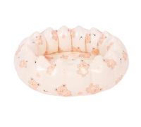Yanmis Inflatable Kiddie Pool for Kids, 18.9in Inner Diameter Small Inflatable Pool Portable Foldable Play Pit for Kids Indoor Outdoor Use with Cute Shape (Bear)