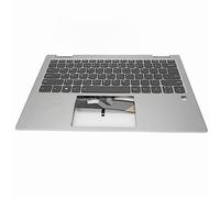 Yanmis Keyboard for Yoga 730 13IKB Silver Palmrest Backlit Metal Replacement Keyboard, Strong Durable & Easy Installation, Standard Weight Laptop for Yoga 730