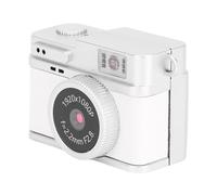Yanmis Keychain Digital Camera, 2MP 1080P 70° Lens Angle Small Digital Cam Type C Rechargeable Compact Vlog Travel Camara for Teens School Travel (White)