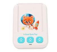 Yanmis Kids Talking Flash Cards Educational Interactive Language Learning Toys with 55 Pcs Double Sided Cards, Screen Free Speech Therapy Toys for Toddlers, Portable Learning (Russian)