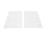 Yanmis KPop Makeup Stickers Sweatproof Temporary Tattoos Water Transfer for Festivals Parties Music Events and Daily Use (LBTLaser Leg Stickers)