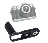 Yanmis L Shape Grip, Aluminum Alloy Camera Hand Grip with Quick Release Plate, Non Slip Pad, Compatible with Arca System, for XT50 Camera (Black)