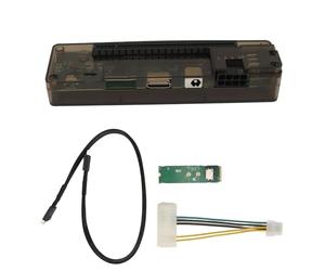 Yanmis Laptop External Video Card Dock, PCIe 4.0 M.2 M Key to OCuLink, 64GT/S, Compatible with MacBook, Surface, Dell, HP, Google Laptops