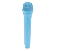 Yanmis Lightweight Fake Microphone Prop, Replica of Real Mic for Singing, Anime Character Scenes, Photography with ABS Material, Ideal for Stage Performances (Blue)