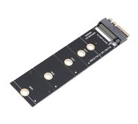 Yanmis M.2 Key A E to M.2 NVMe Adapter for NGFF, Key A/E to Converter with LED Indicator, Support 7260 8260 9260 Wireless Card, Compatible with SSD 2230 2242 2260 2280