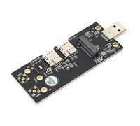 Yanmis M.2 to USB 3.0 Adapter, B Key M.2 Key B to USB 3.0 Converter Card with Dual SIM Card Slot, for 2G 3G WWAN LTE Module 3042 3052 Size, .0 PCIe Expansion Compatible with