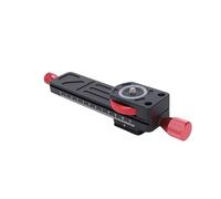 Yanmis Macro Photography Slider, Aluminum Alloy Professional Focus Rail with 1/4 Inch Threaded Hole and Dovetail Groove, for Mirrorless Camera Macro Lens Close Up