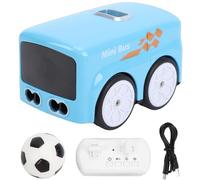 Yanmis Magic Mini RC Bus, 2026 Gesture & Remote Control Smart Sensor Car, Auto-Avoidance Line Tracking Desktop RC Vehicle with LED Expression Lights (Blue)