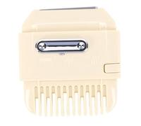 Yanmis Manual Hair Trimmer Comb 5 in 1 Split Ends Hair Trimmer with 3 Adjustable Modes, Double Sided Comb for Eyebrow Shaping, Thinning, Trimming Bangs, Precision Removal (Beige)