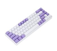 Yanmis Mechanical Keyboard, 60% RGB Triple Mode BT 2.4G Type C Wired WL Keyboard, 68 Keys Red Switch Gaming Keyboard, Hot Swappable for for Android, for IOS, for HarmonyOS