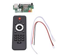 Yanmis MP3 Decoder Board, Bluetooth 5.2 Receiver Board with Remote Control, Supports MP3 WMA FLAC WAV, for Headphone Amplifier and Hands Free Calling